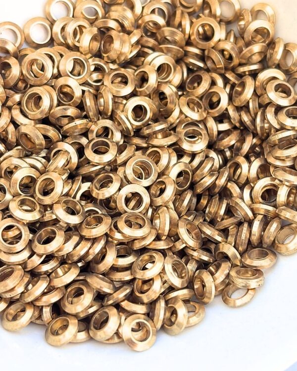 2mm Big Donut Ring Beads – 10g