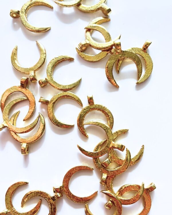 Big Moon Charms – Pack of 10 Pieces