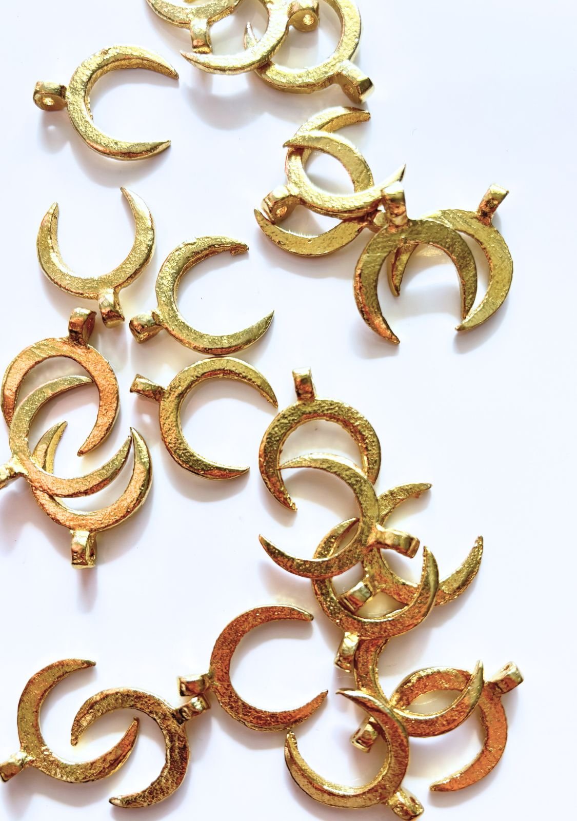 Big Moon Charms – Pack of 10 Pieces