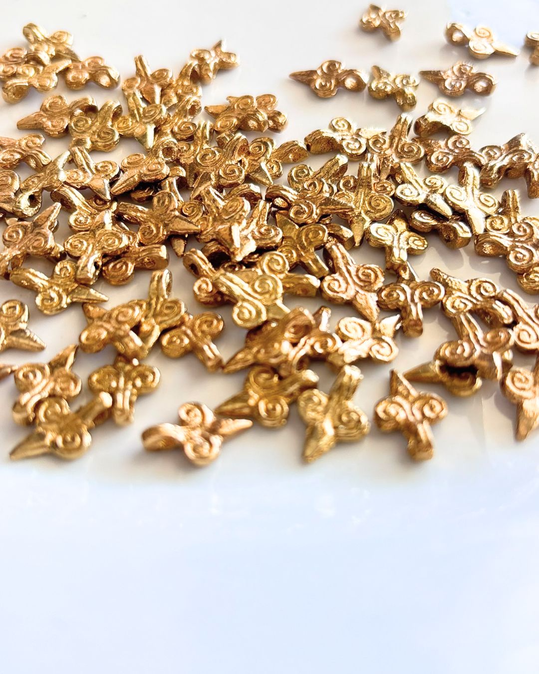 Boho Brass Charms – Pack of 10 Pieces - Image 2