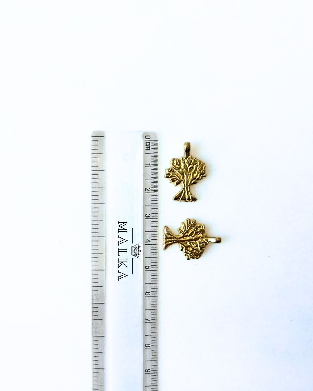 Tree of Life Brass Charms – Pack of 10 Pieces - Image 2