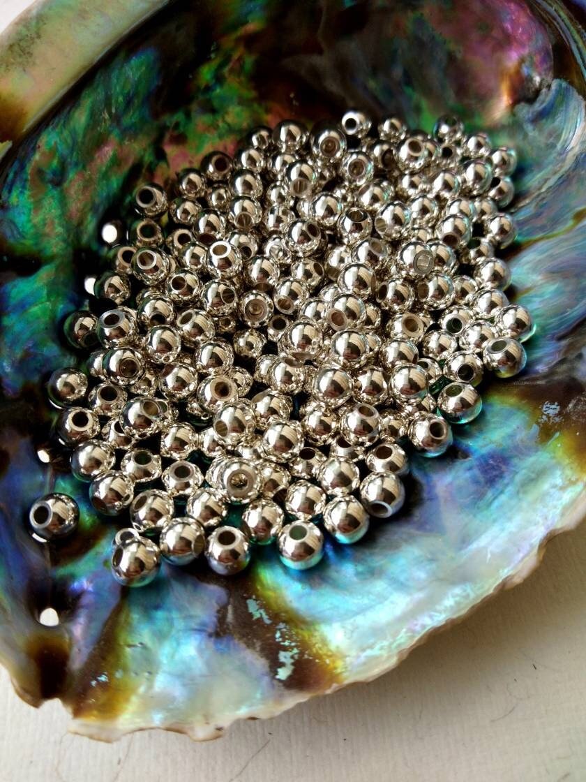 6mm Silver-Filled Round Beads – 20g ≈ 23 Beads - Image 9