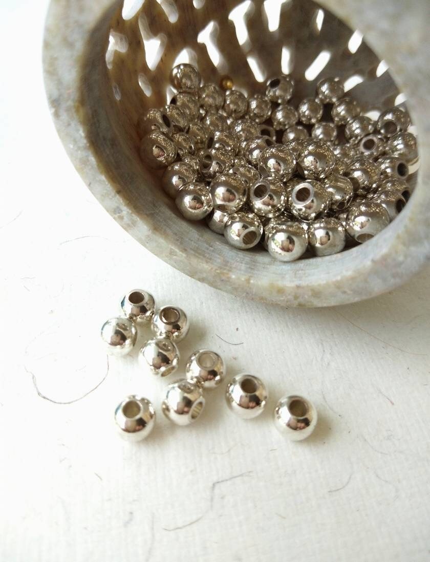 6mm Silver-Filled Round Beads – 20g ≈ 23 Beads - Image 10