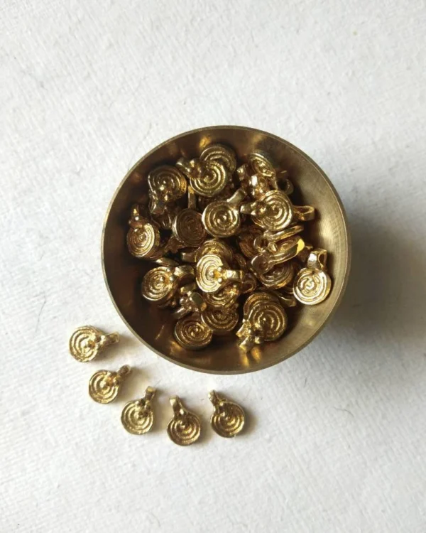 Spiral Charms 11mm – Pack of 10 Pieces