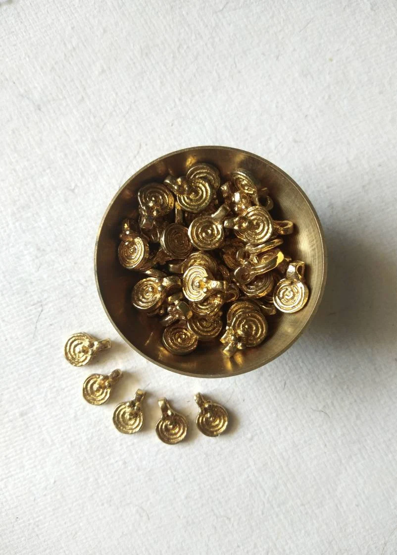 Spiral Charms 11mm – Pack of 10 Pieces