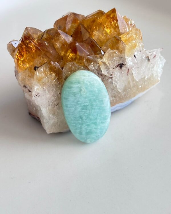 31mm Amazonite Gemstone for Jewellery Making