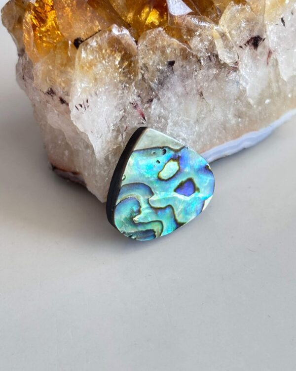 21mm Abalone Shell Cabochon – One of a Kind