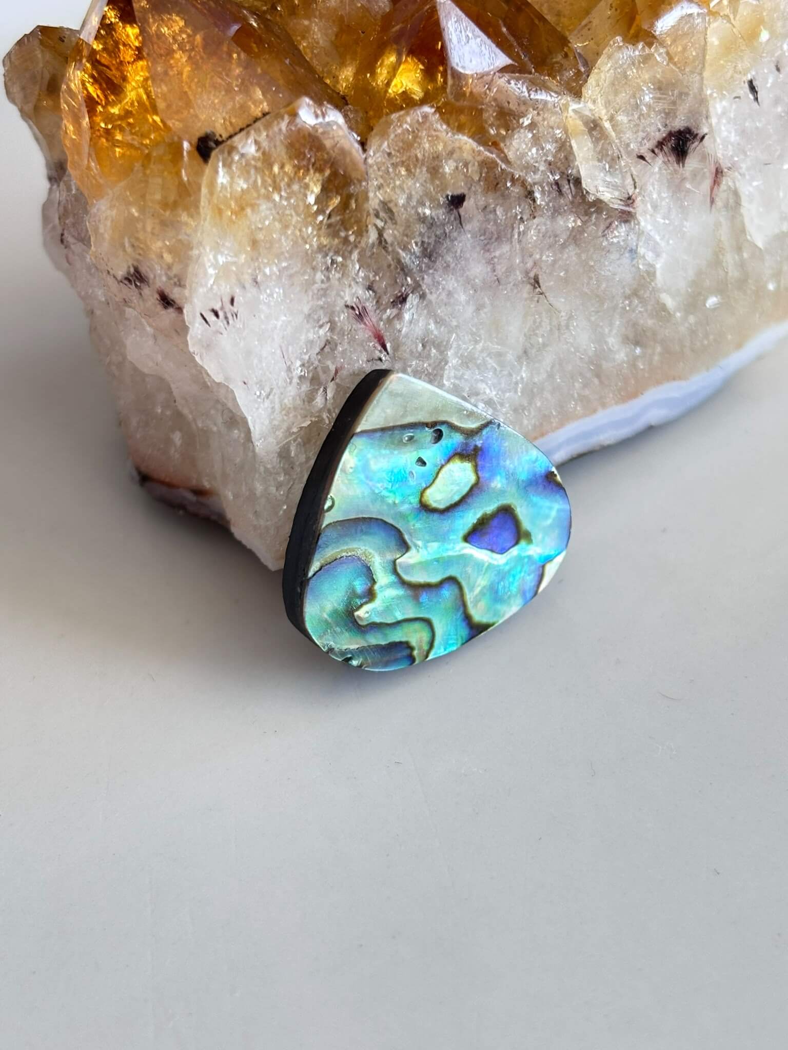 21mm Abalone Shell Cabochon – One of a Kind