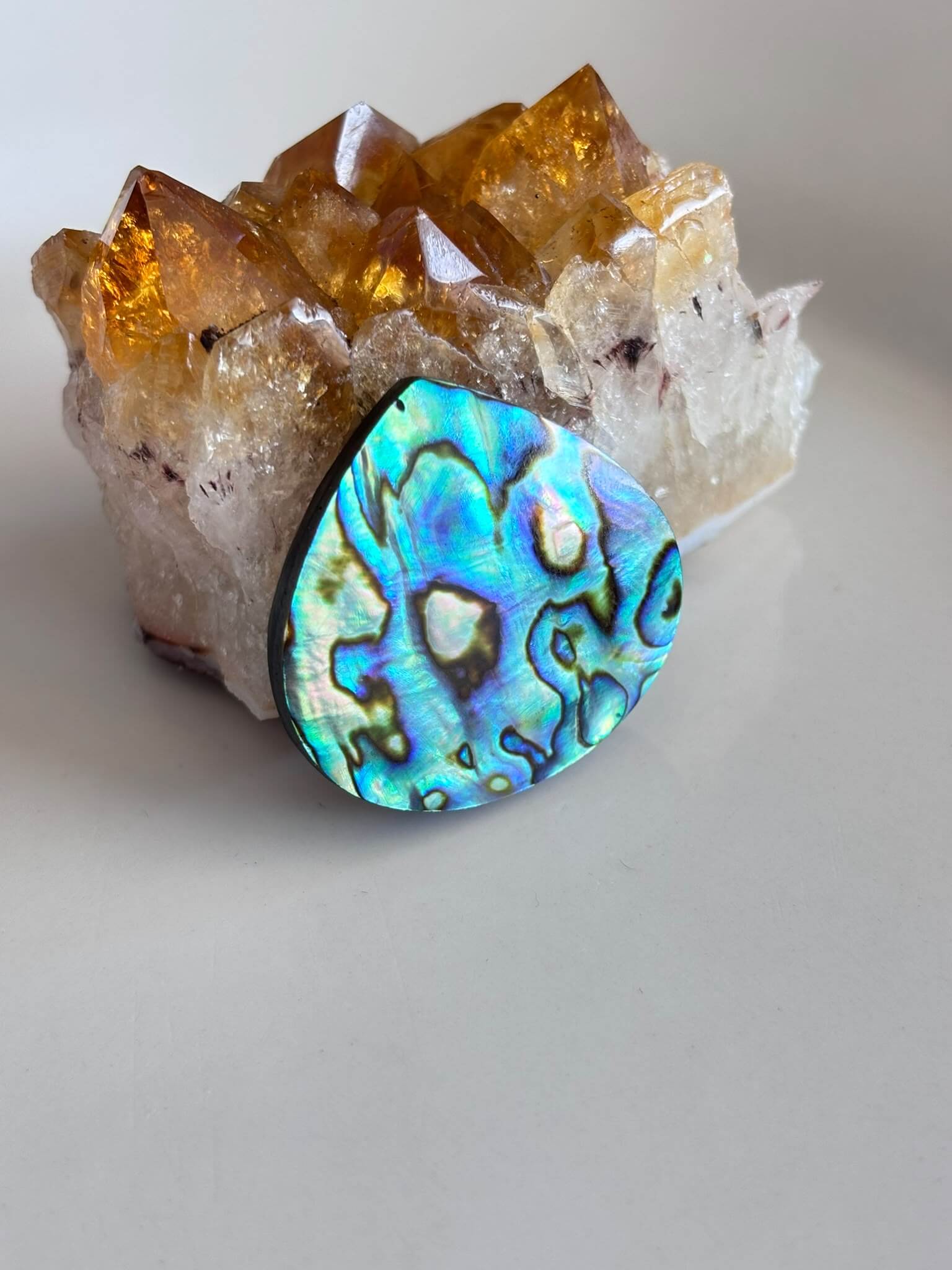 34mm Large Abalone Shell Cabochon