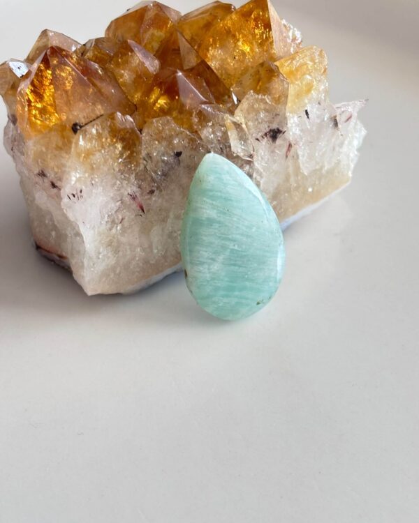 29mm Amazonite Cabochon for Jewellery Projects