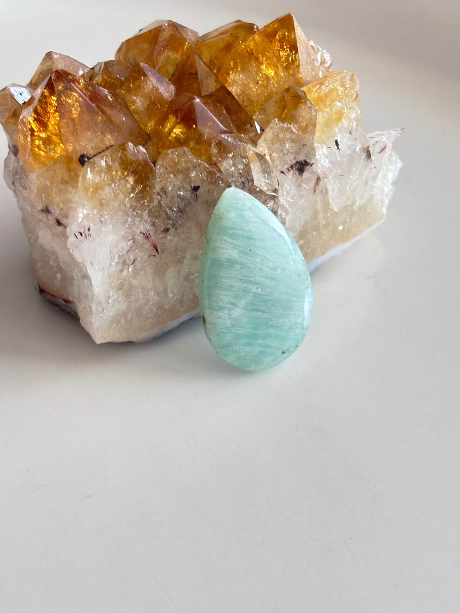 29mm Amazonite Cabochon for Jewellery Projects