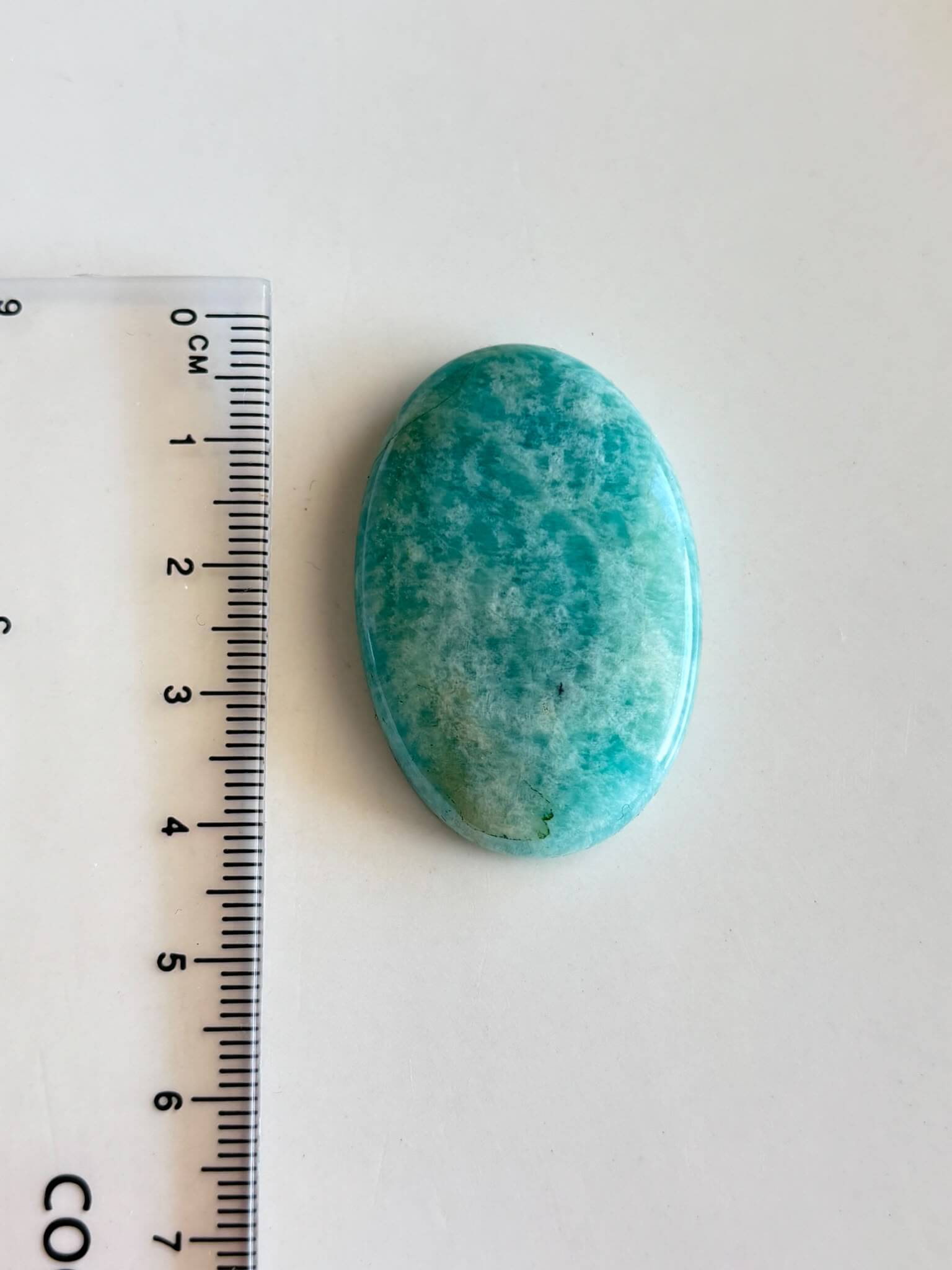 40mm Amazonite Cabochon for Pendant Designs - Image 2