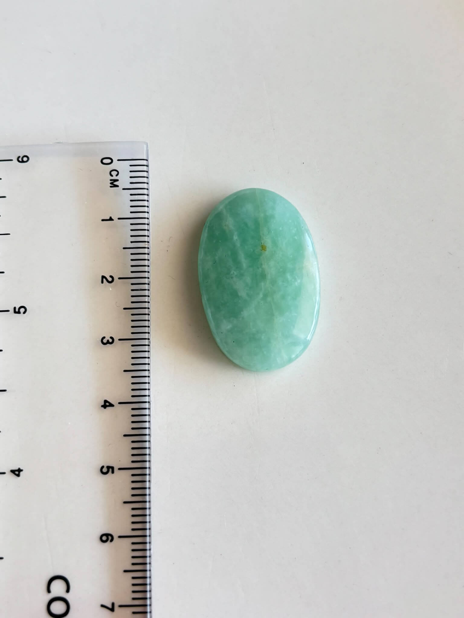 30mm Amazonite Stone for Macramé - Image 2