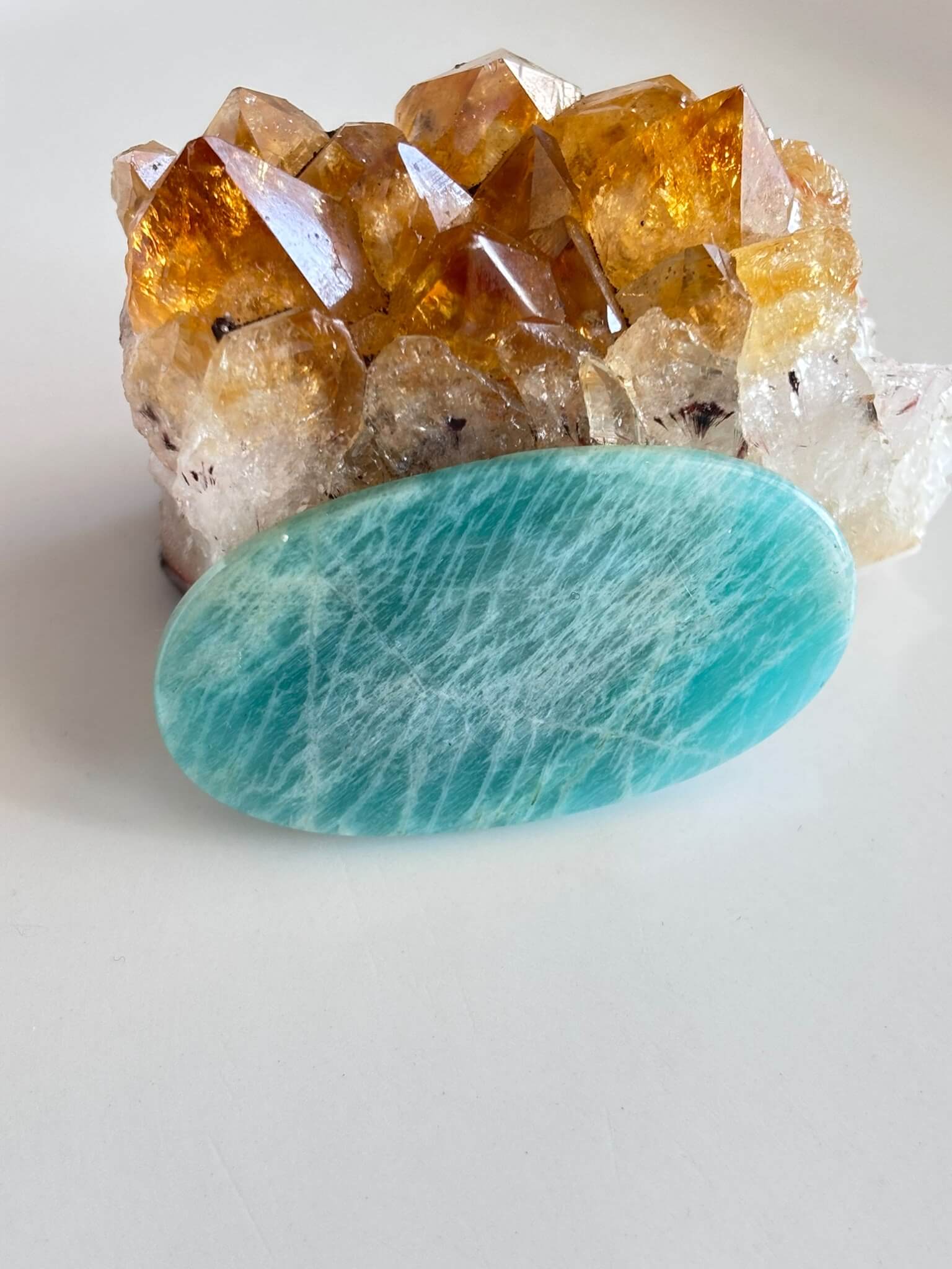 51mm Amazonite Stone for Statement Jewellery