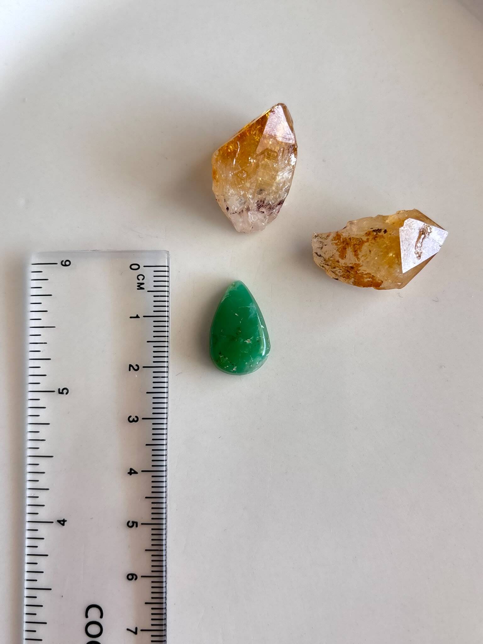 19mm Unique Chrysoprase Stone Cabochon - Image 2