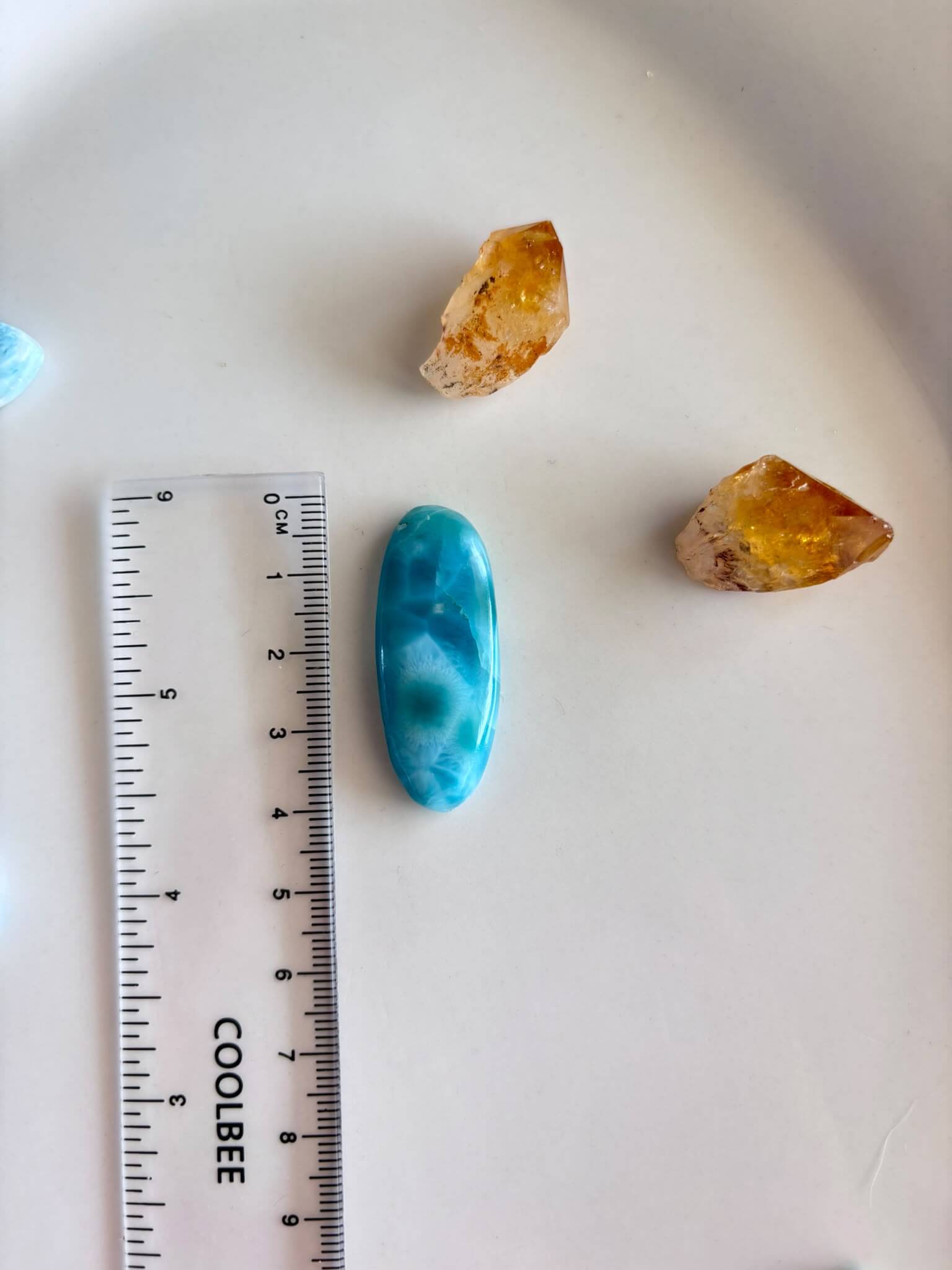 38mm Large High Quality Larimar Cabochon - Image 2