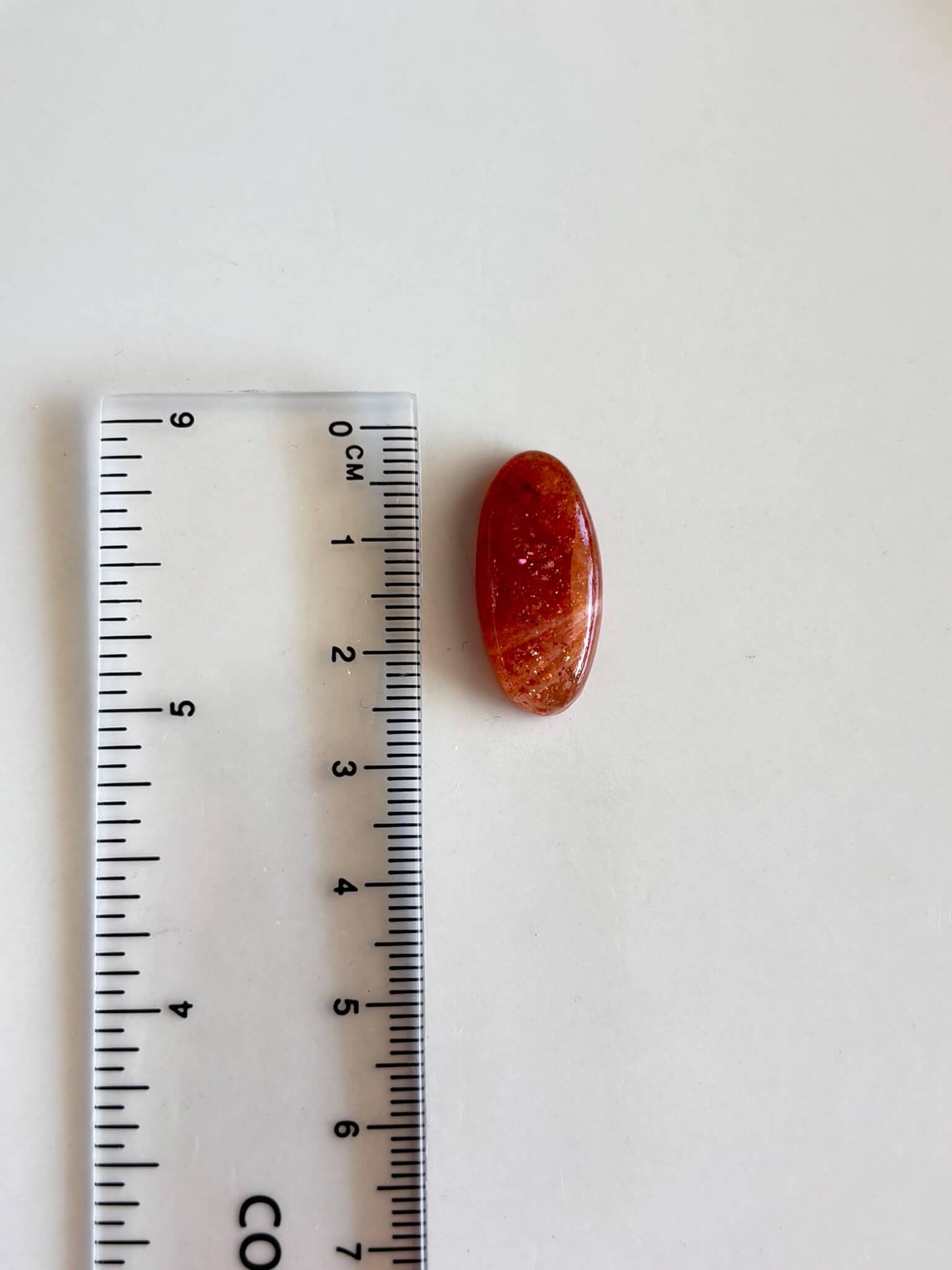 24mm Natural Sunstone Cabochon - Image 2