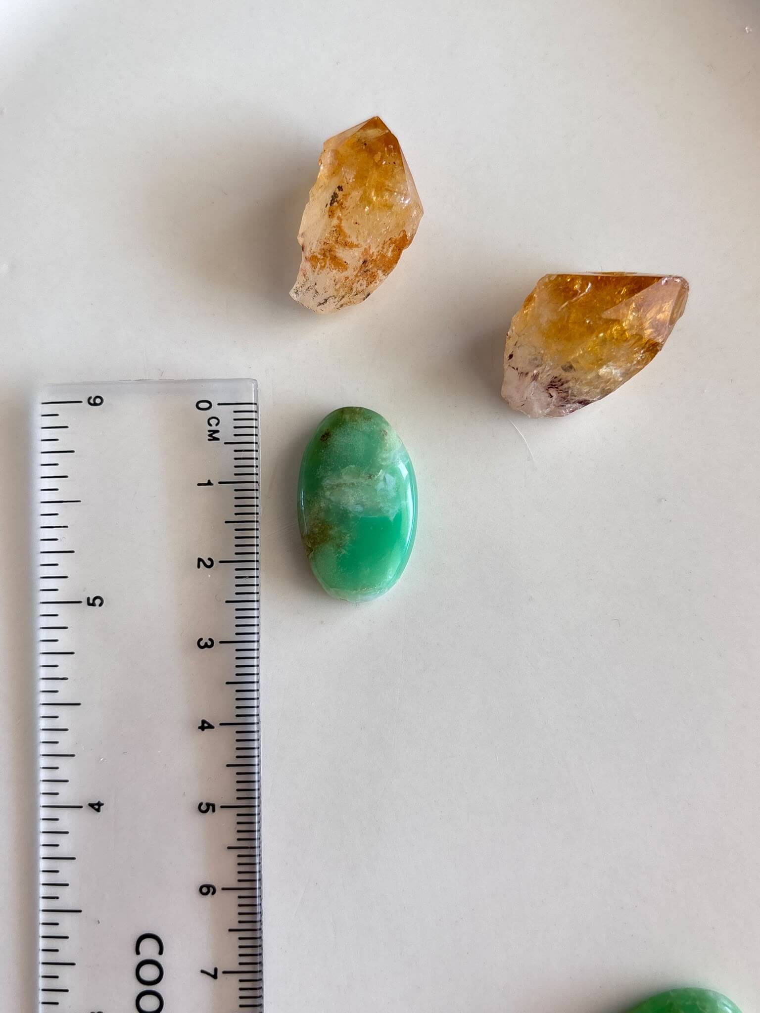 25mm Unique Chrysoprase Cabochon - Image 2