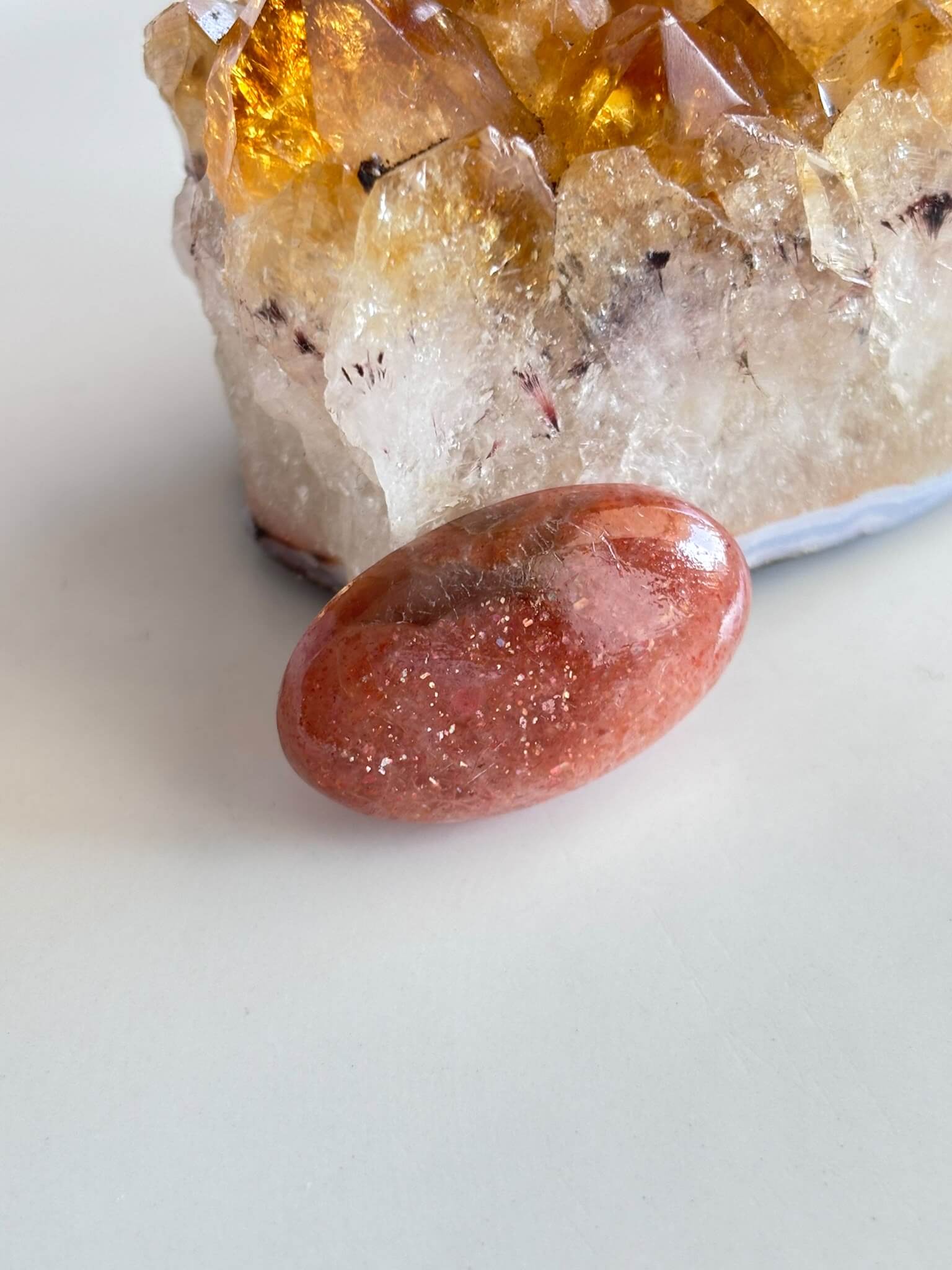 29mm Natural Sunstone Gemstone