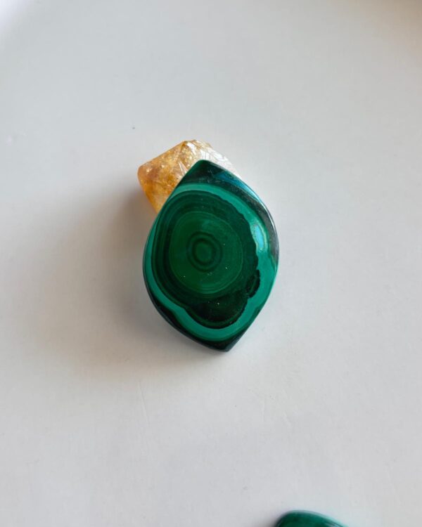 40mm Large Malachite Stone Cabochon