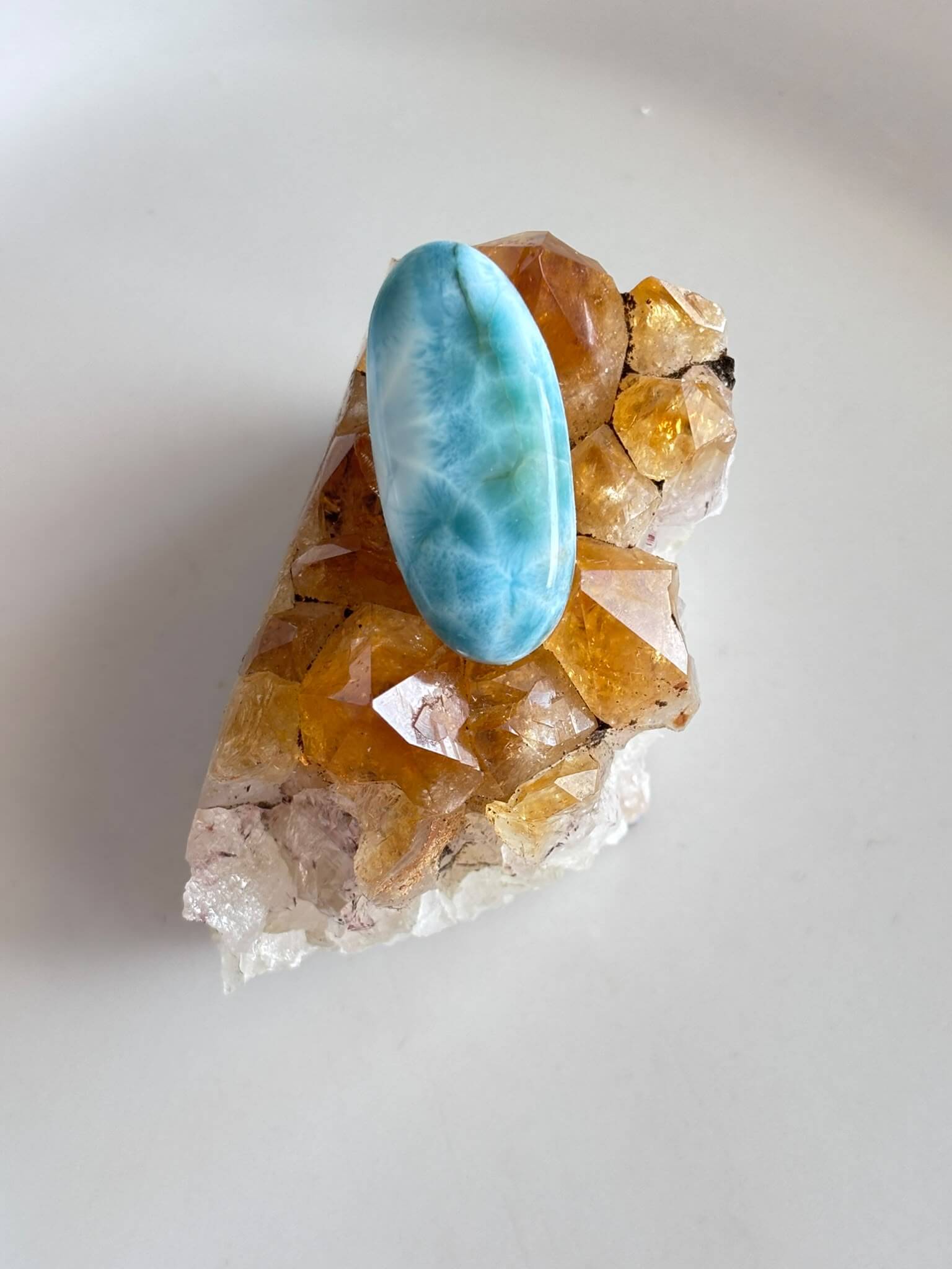 31mm Premium Quality Larimar Cabochon