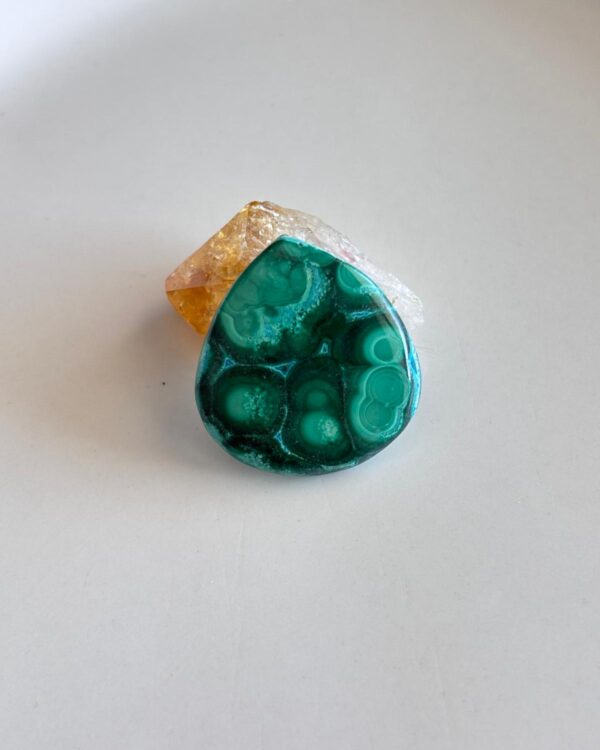 26mm Natural Malachite Cabochon Stone