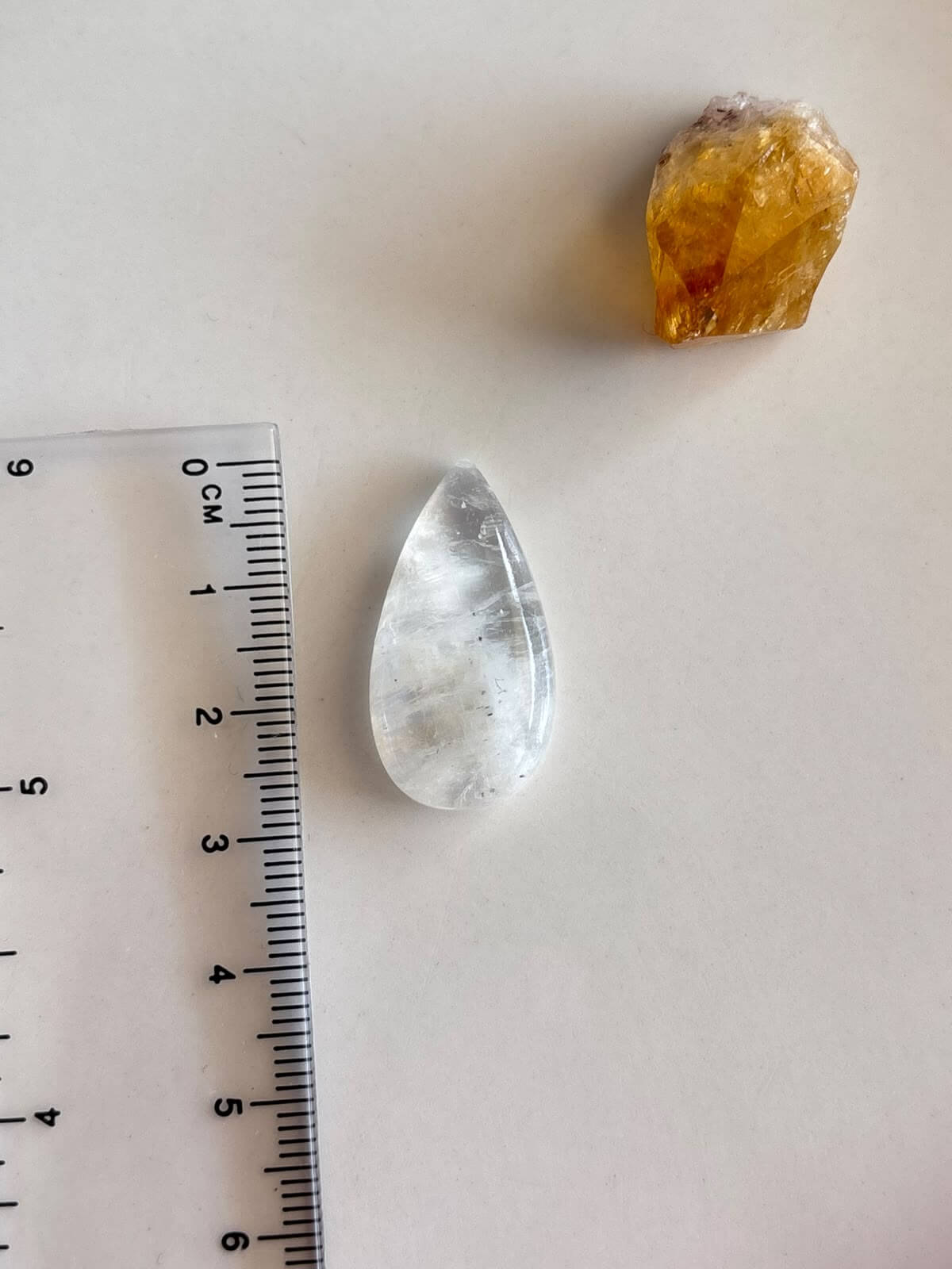 28mm Moonstone Cabochon for Jewelry Making - Full flash - Image 2