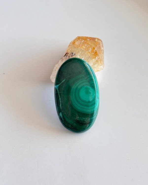 32mm Malachite Cabochon for Jewelry