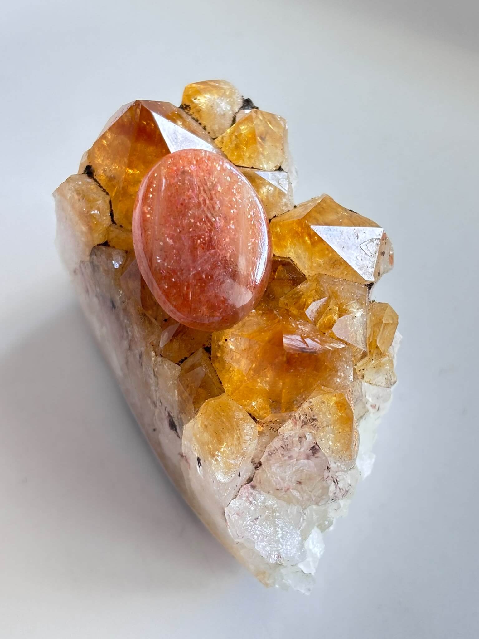 22mm Unique Sunstone Stone Cabochon
