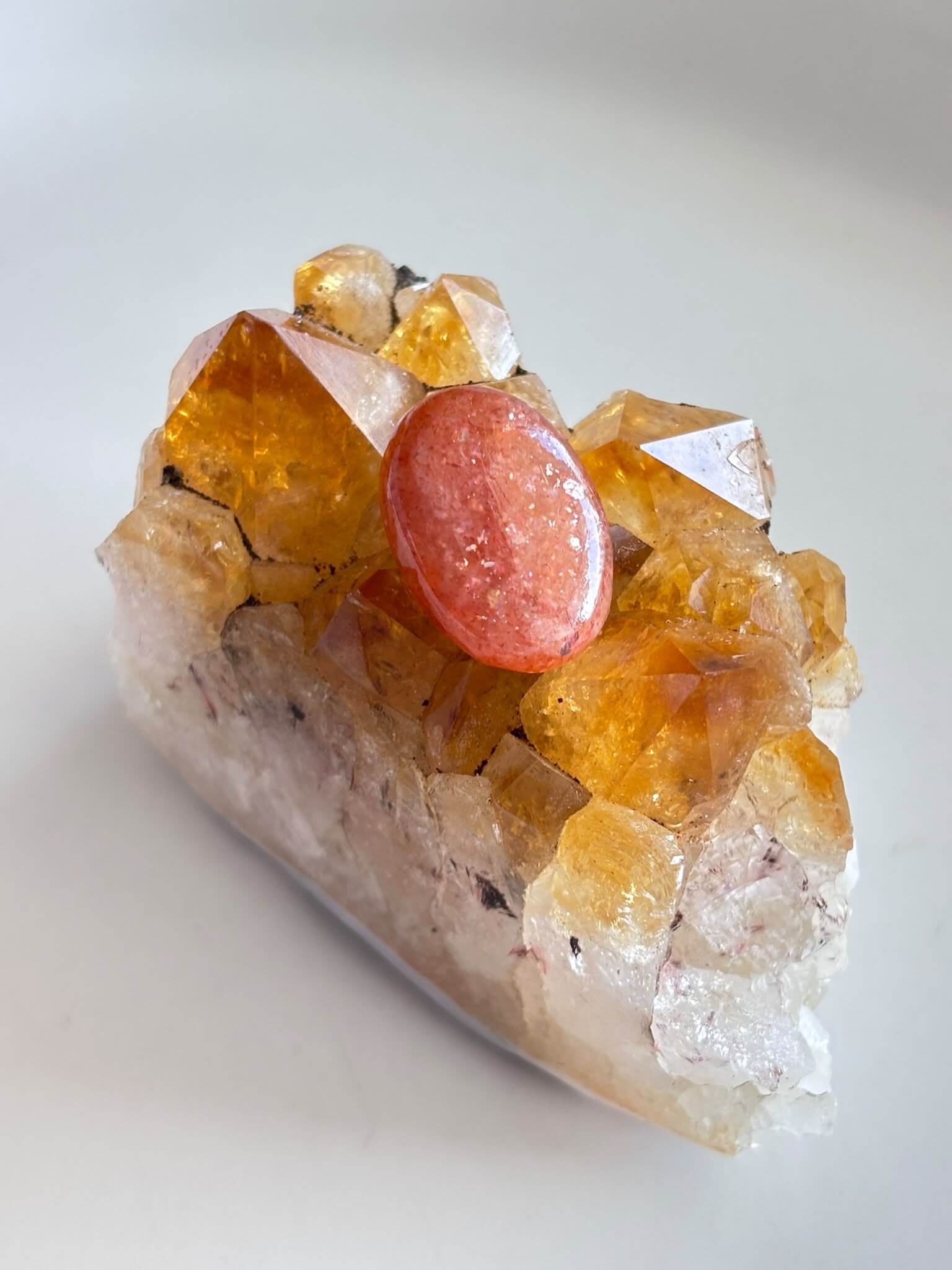 27mm Sunstone Cabochon – One of a Kind