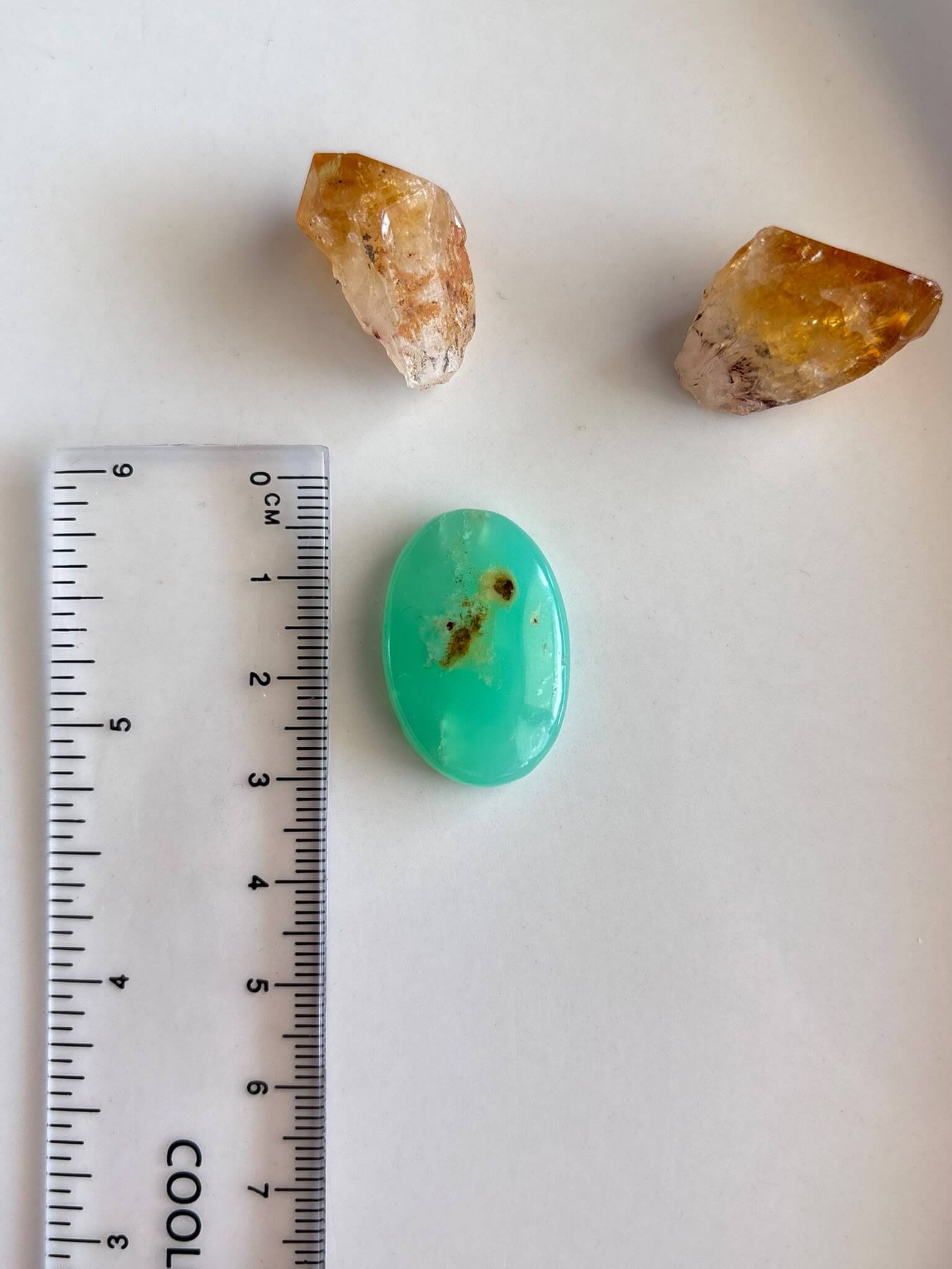 27mm Chrysoprase Cabochon for Jewelry Making - Image 2