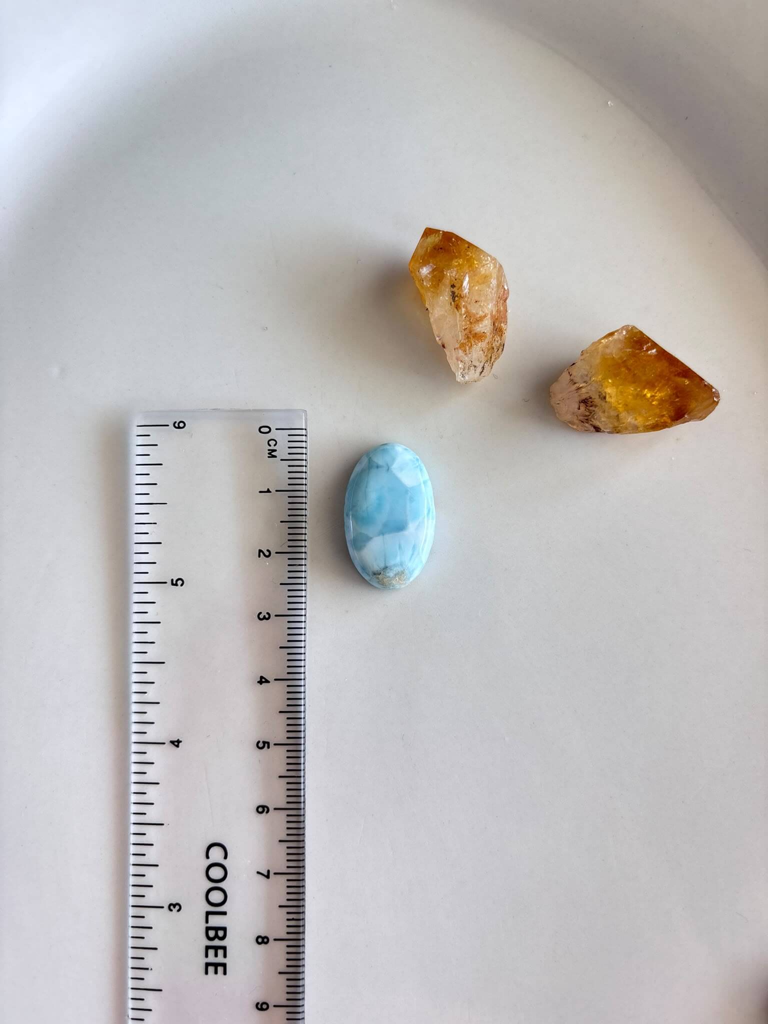 23mm High Quality Larimar Cabochon Stone - Image 2