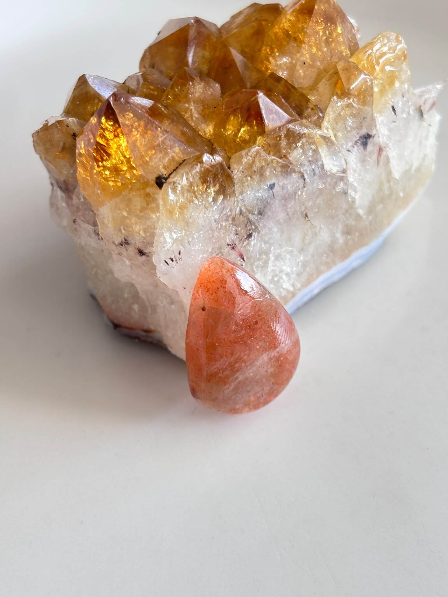 24mm Natural Sunstone Stone