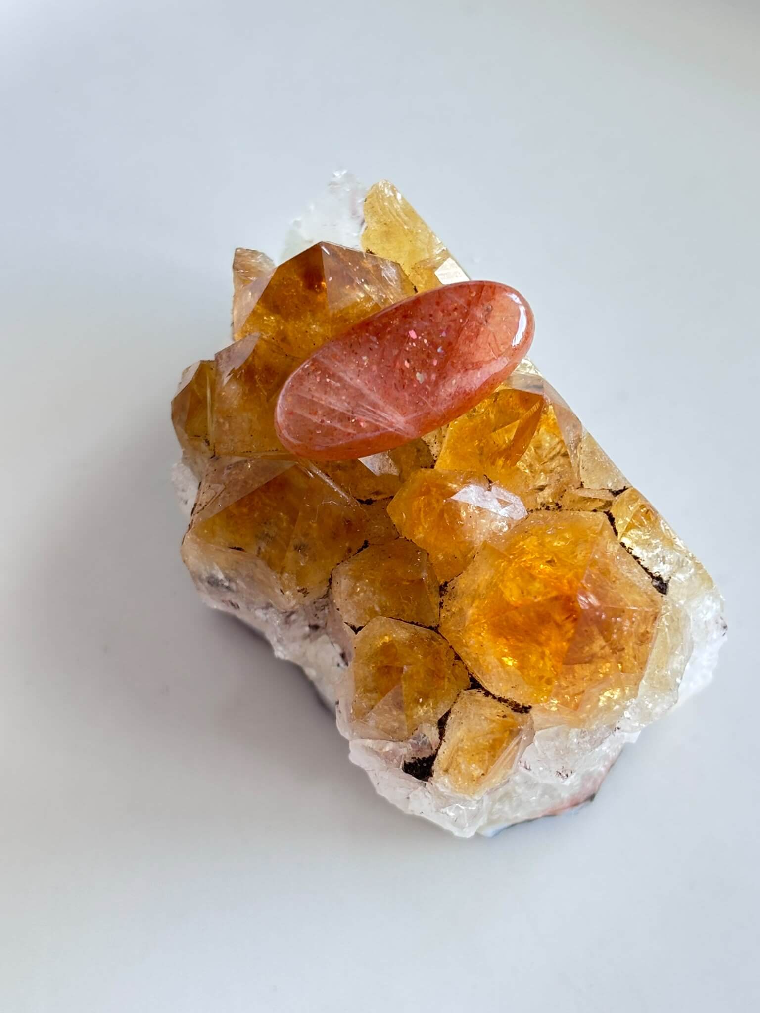 24mm Natural Sunstone Cabochon