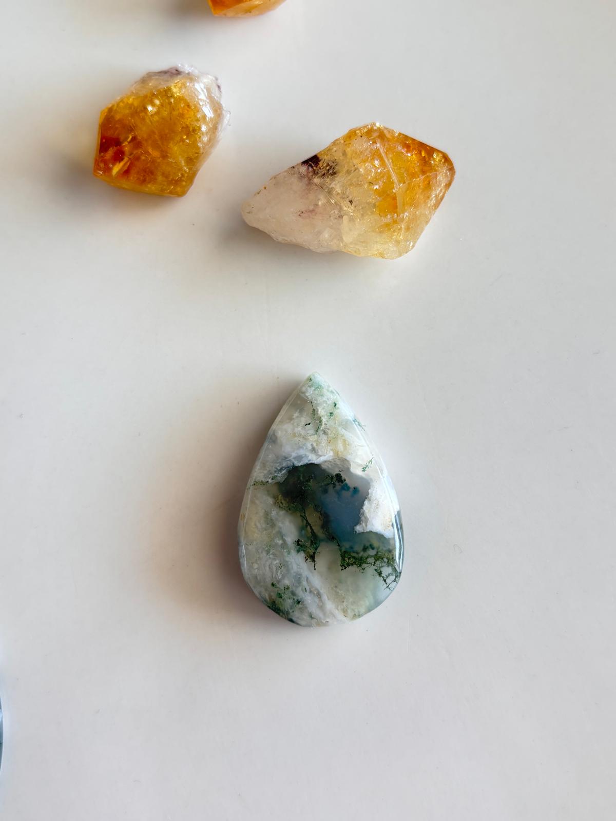 35mm Agate Gemstone Cabochon
