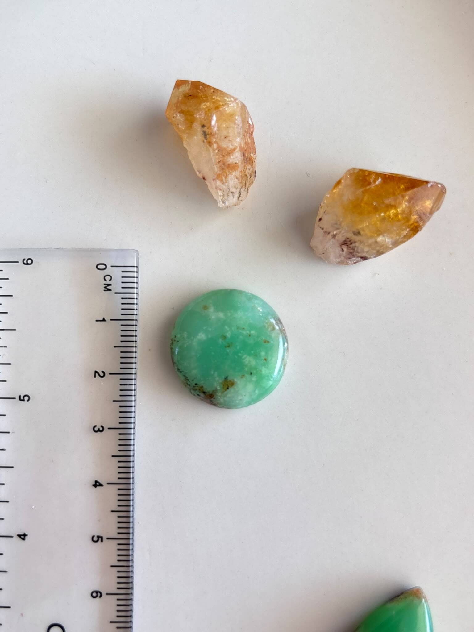 22mm Natural Chrysoprase Stone for Jewelry - Image 2