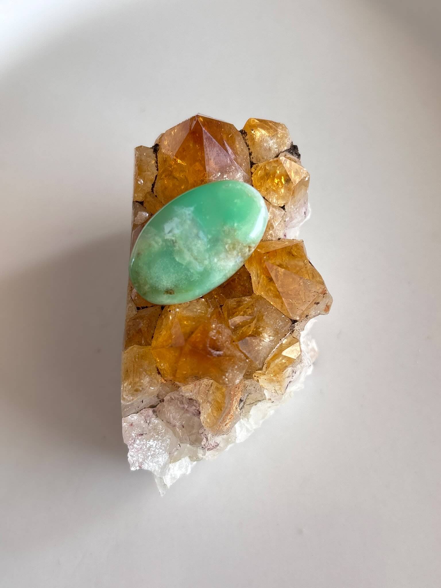 25mm Unique Chrysoprase Cabochon