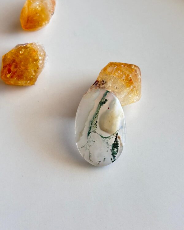 28mm Natural Agate Cabochon for Jewelry