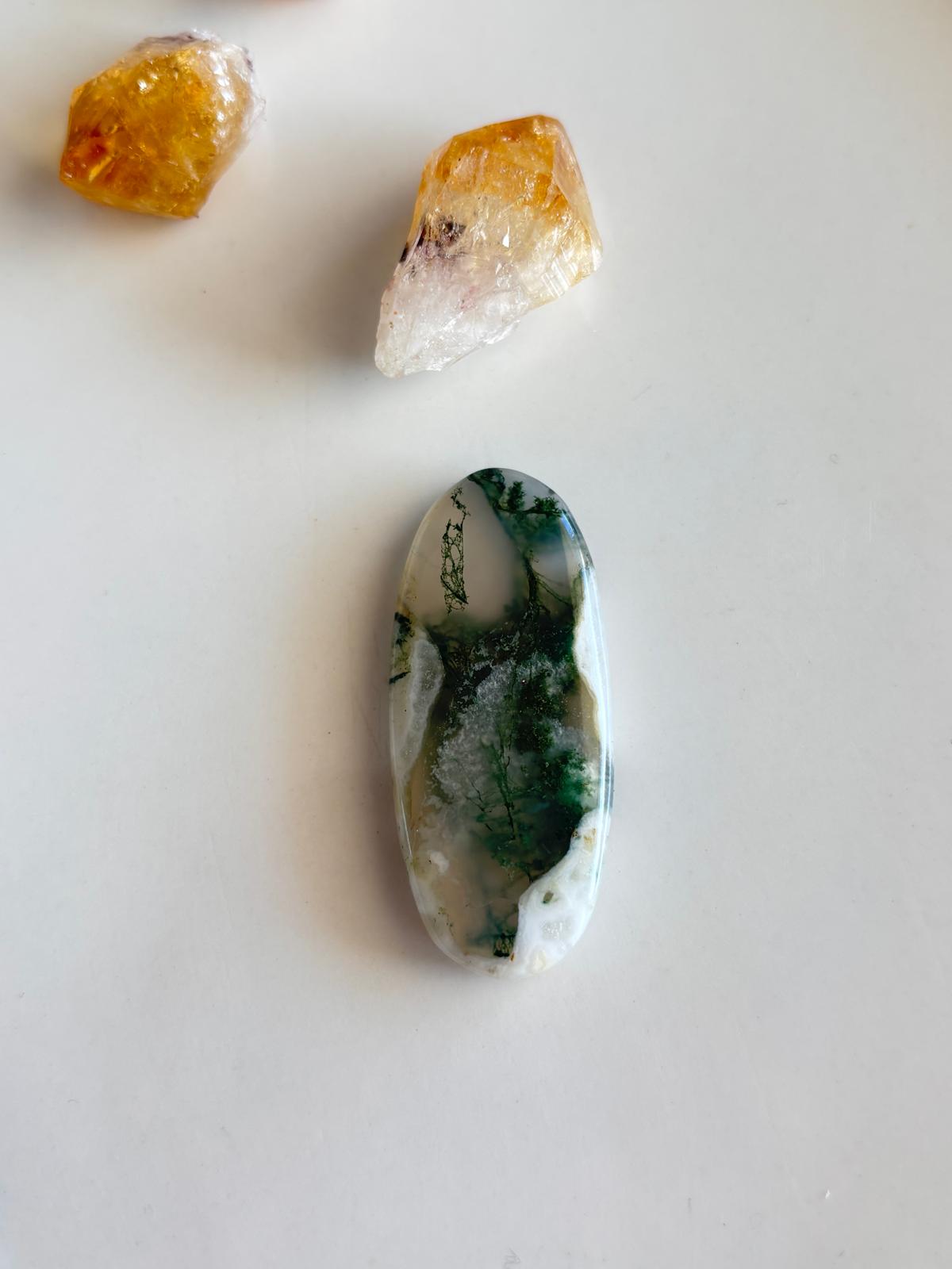 43mm Large Agate Cabochon