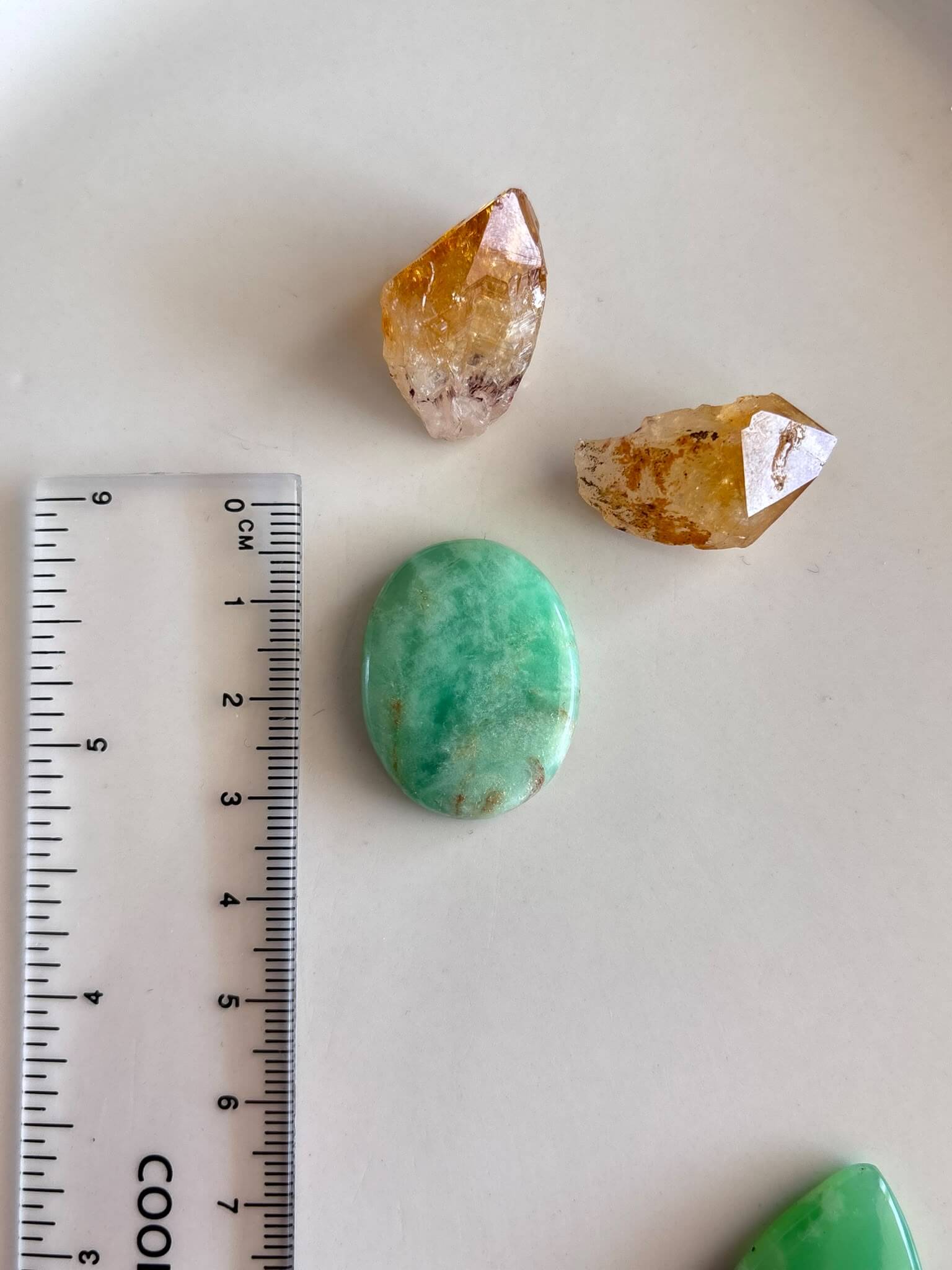 29mm Chrysoprase Cabochon – One of a Kind - Image 2