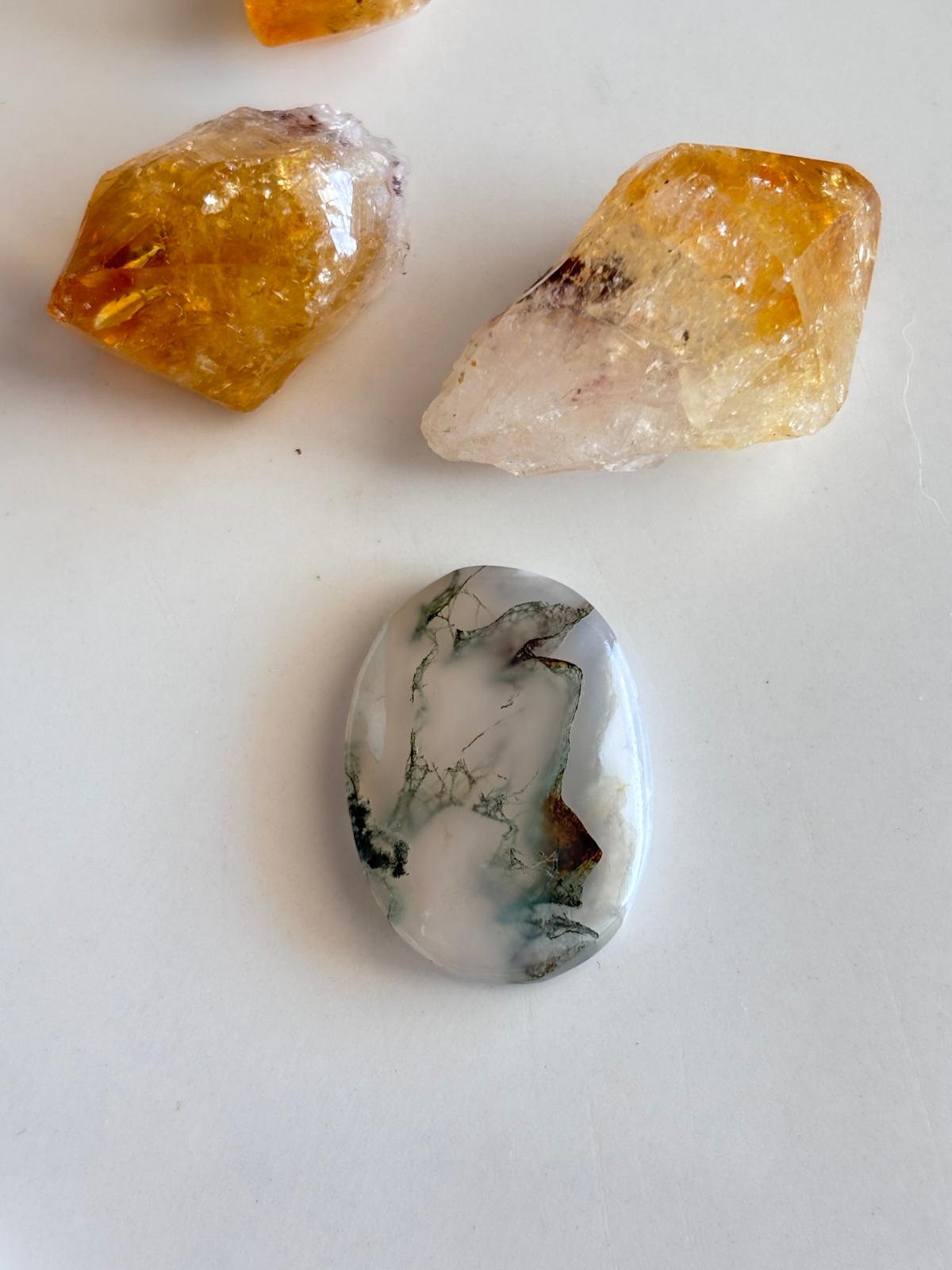 25mm Unique Agate Stone Cabochon