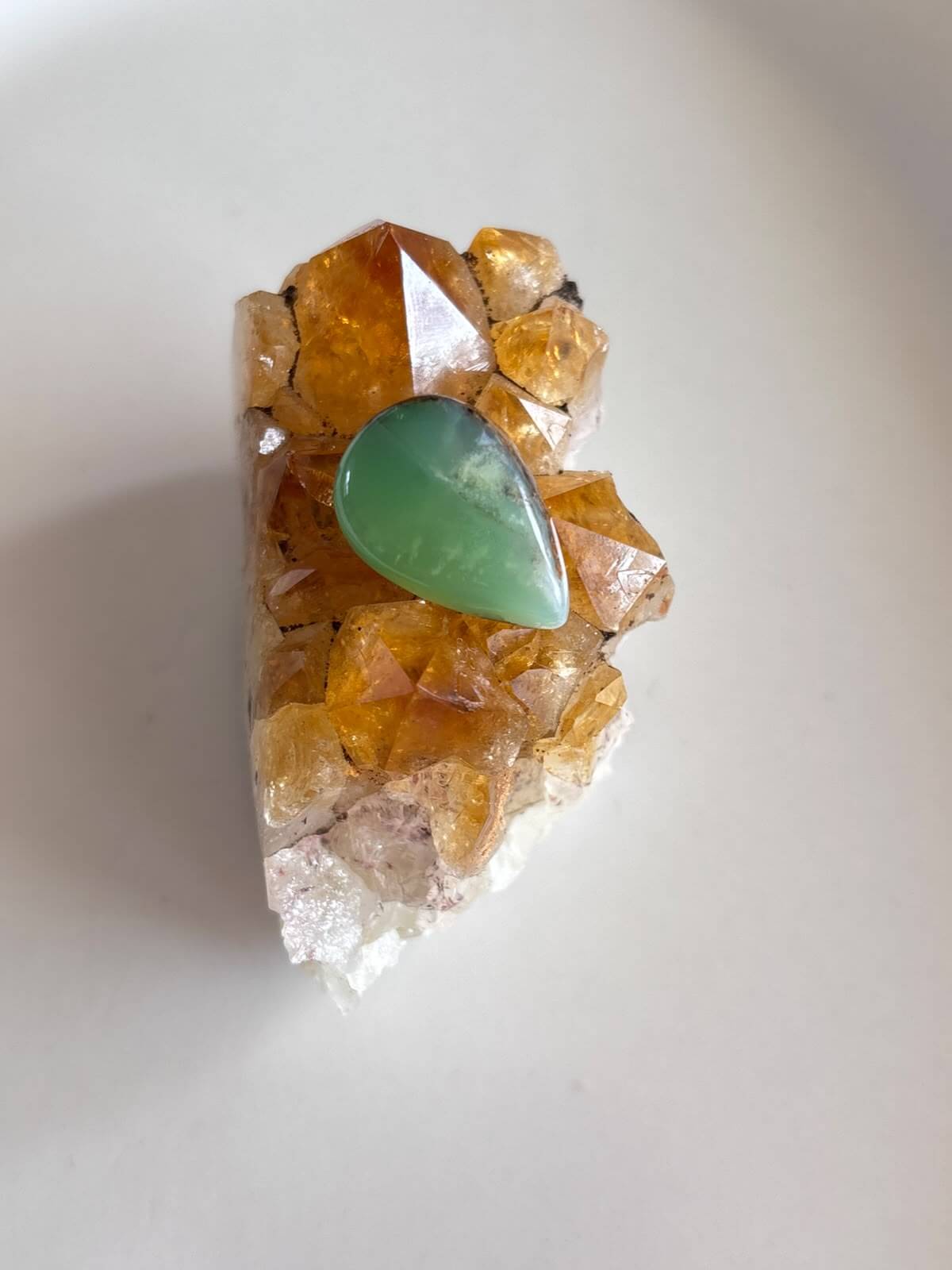 21mm Chrysoprase Cabochon