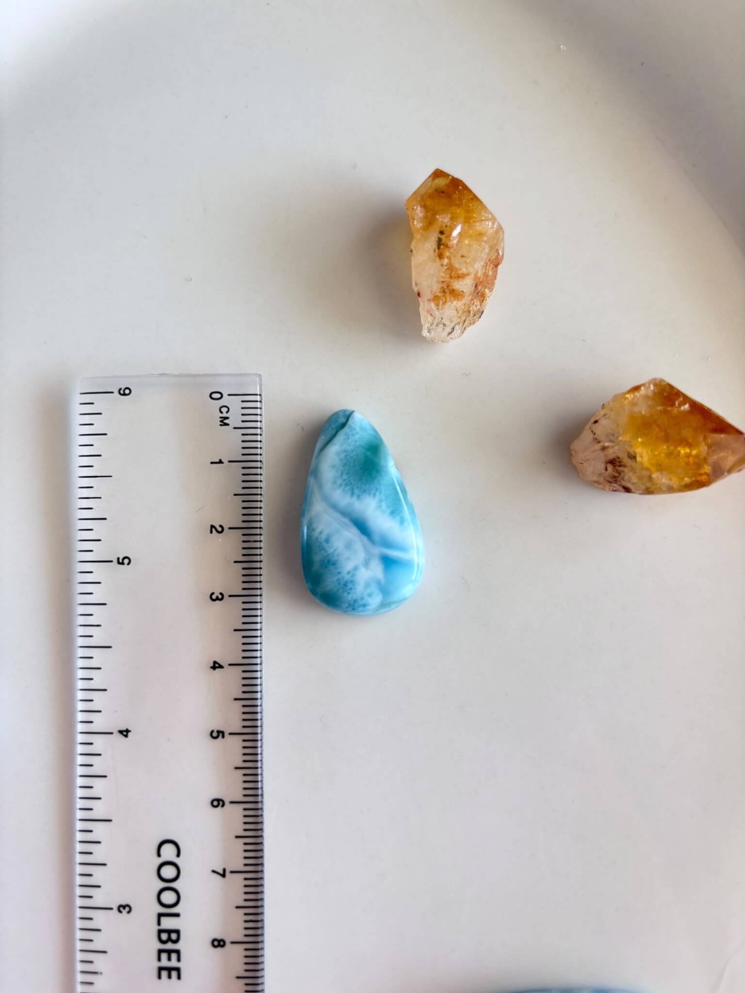 31mm High Quality Larimar Stone for Jewelry - Image 2