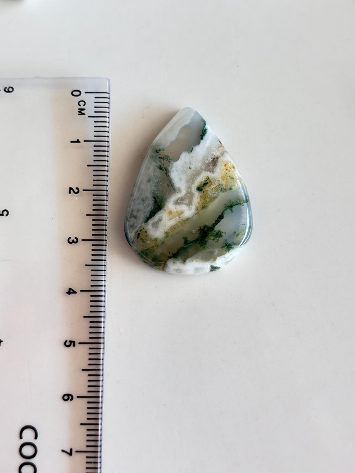 35mm Agate Cabochon for Jewelry Making - Image 2