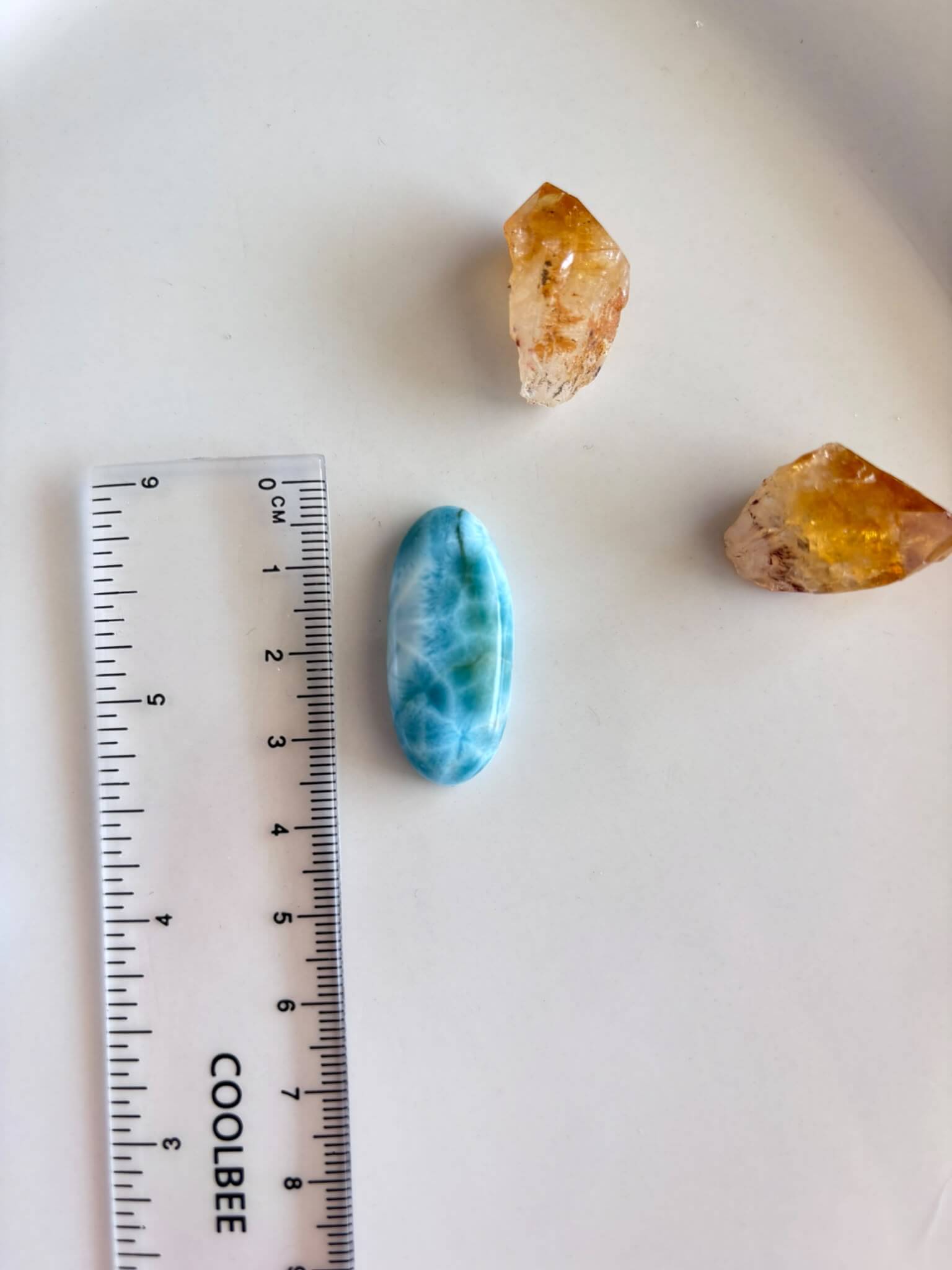 31mm Premium Quality Larimar Cabochon - Image 2