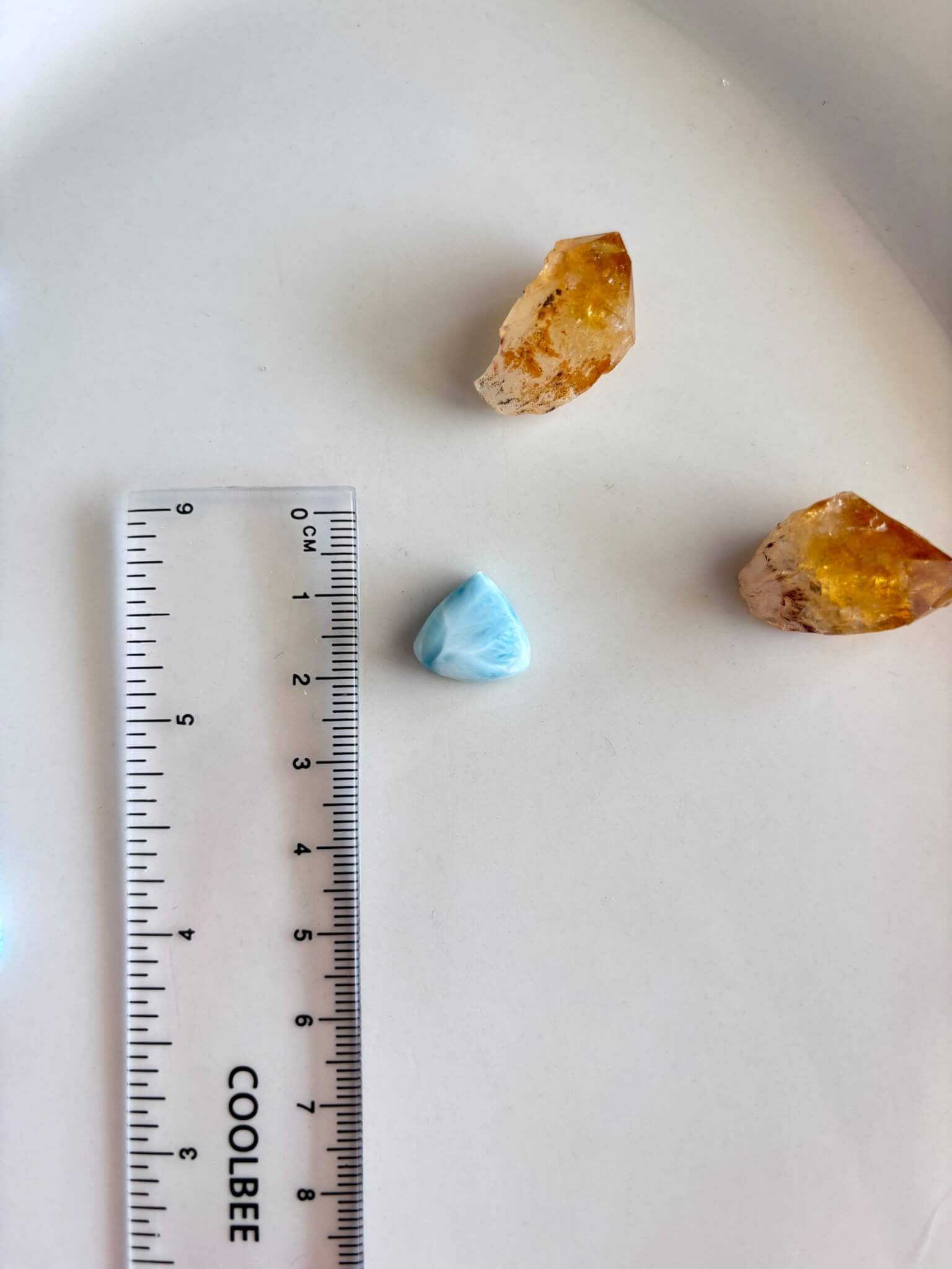 12mm High Quality Natural Larimar Cabochon - Image 2