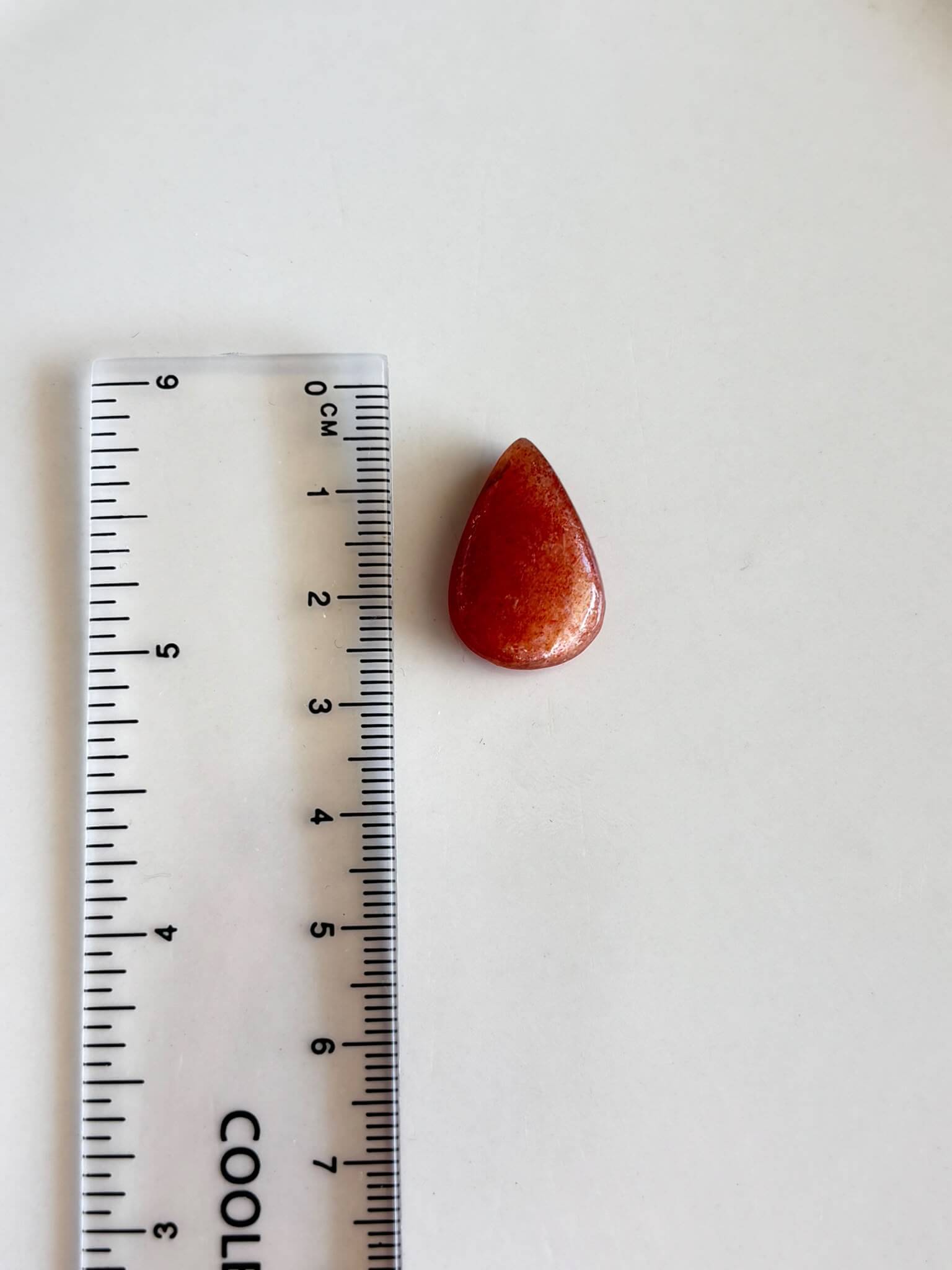 21mm Natural Sunstone Gemstone Cabochon - Image 2