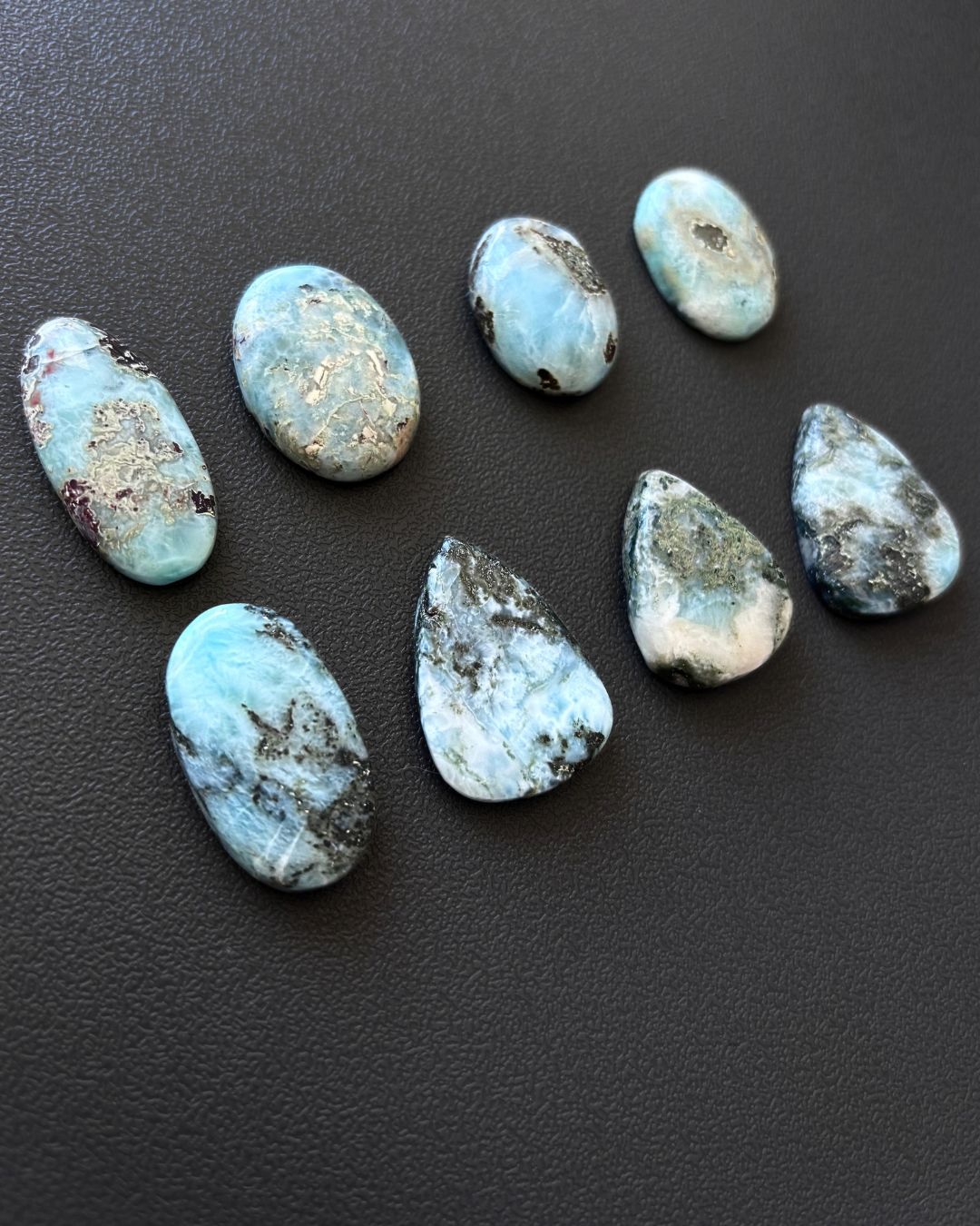 Natural Larimar Cabochon – Choose Your Piece - Image 2