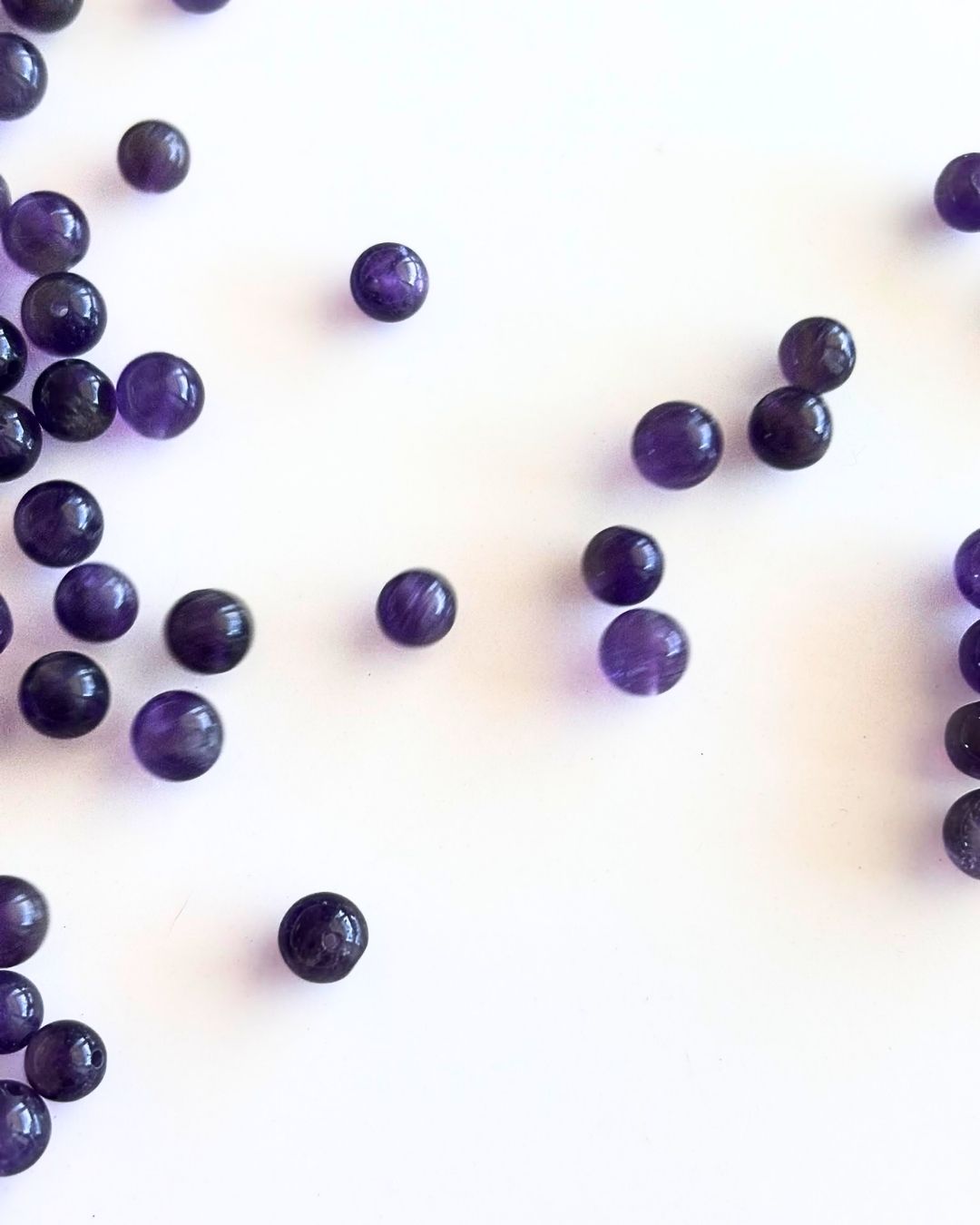 Amethyst Beads 5.5mm – 10 Pieces - Image 2