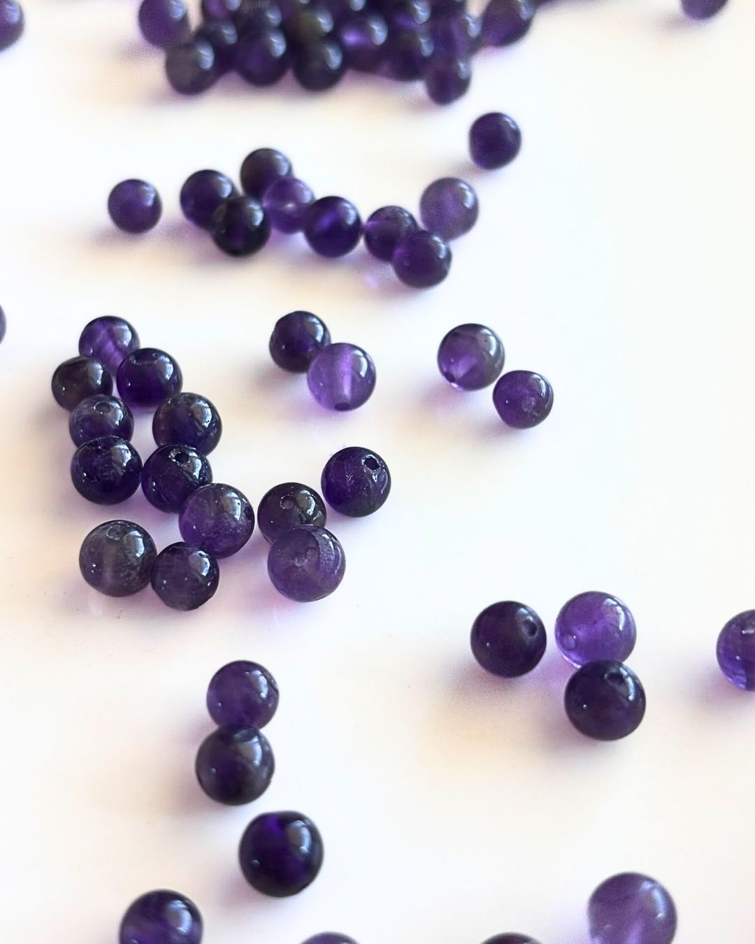 Amethyst Beads 5.5mm – 10 Pieces - Image 5